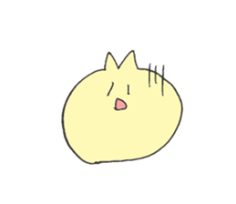 It is totally a cat sticker #13202563