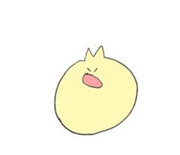 It is totally a cat sticker #13202575