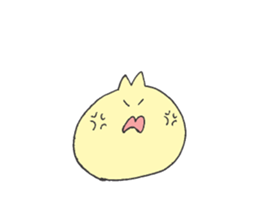 It is totally a cat sticker #13202578