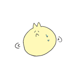 It is totally a cat sticker #13202581