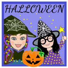 Cat and girl part 11 sticker #13202864