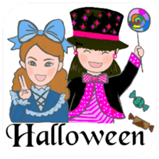 Cat and girl part 11 sticker #13202866