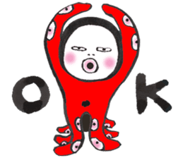 Ninjya-girl Numeko in Halloween vol.2 sticker #13202968