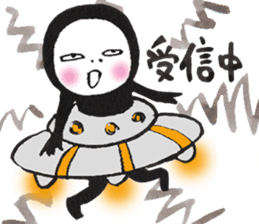 Ninjya-girl Numeko in Halloween vol.2 sticker #13202983