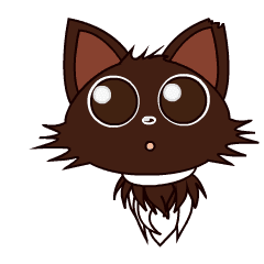 Animated Japanese Cat KAKAO (English)