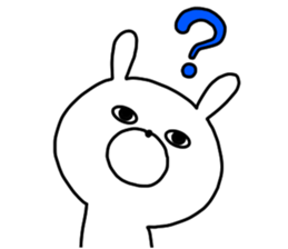 Trendy rabbitSD sticker #13203392