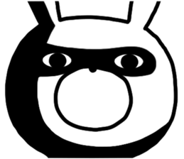 Trendy rabbitSD sticker #13203402