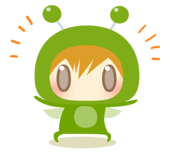 Cool Grasshopper - nemuru's stickers sticker #13204246