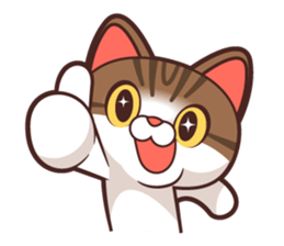 Gum-Poong The Cat sticker #13204928