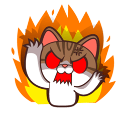 Gum-Poong The Cat sticker #13204935