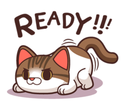 Gum-Poong The Cat sticker #13204941