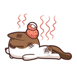 Gum-Poong The Cat sticker #13204943