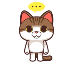 Gum-Poong The Cat sticker #13204944