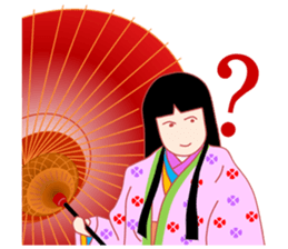 Amazing! Cute Kimono Girl Japan sticker #13205011