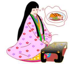 Amazing! Cute Kimono Girl Japan sticker #13205012