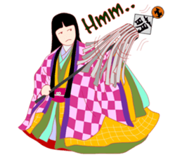 Amazing! Cute Kimono Girl Japan sticker #13205018