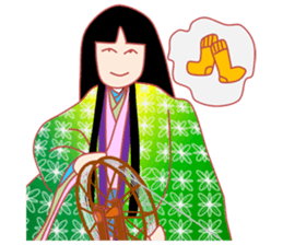 Amazing! Cute Kimono Girl Japan sticker #13205024