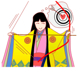 Amazing! Cute Kimono Girl Japan sticker #13205025