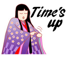 Amazing! Cute Kimono Girl Japan sticker #13205027