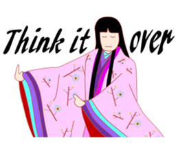 Amazing! Cute Kimono Girl Japan sticker #13205032