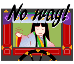 Amazing! Cute Kimono Girl Japan sticker #13205038