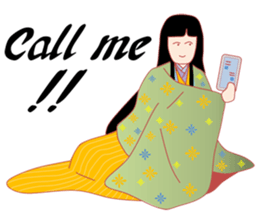 Amazing! Cute Kimono Girl Japan sticker #13205040