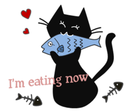 kacco's Black Cat sticker #13205546