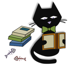 kacco's Black Cat sticker #13205547