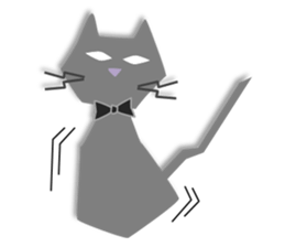 kacco's Black Cat sticker #13205554