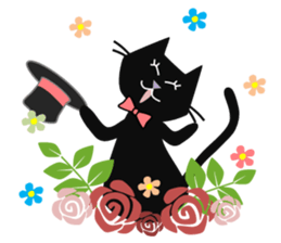 kacco's Black Cat sticker #13205558