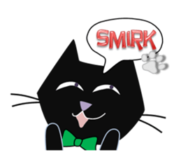 kacco's Black Cat sticker #13205559