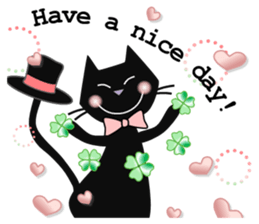 kacco's Black Cat sticker #13205571