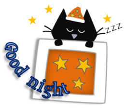 kacco's Black Cat sticker #13205577