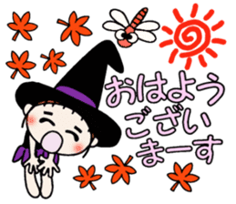 Hawaiian Girl ocyame of autumn 1 sticker #13205782