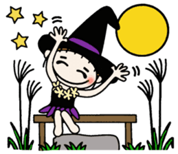 Hawaiian Girl ocyame of autumn 1 sticker #13205802