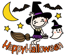 Hawaiian Girl ocyame of autumn 1 sticker #13205814