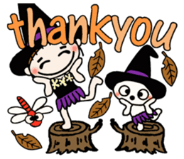 Hawaiian Girl ocyame of autumn 1 sticker #13205817