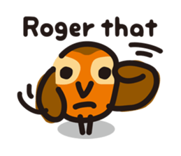 Sparrow Chon_English_ver sticker #13206398