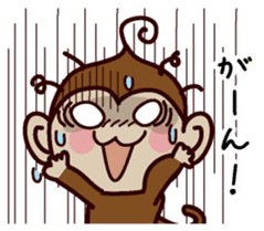 Monkey Sticker! sticker #13206444