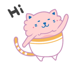 Cup Cat & Cake Cat sticker #13206864