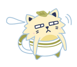 Cup Cat & Cake Cat sticker #13206874