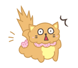 Cup Cat & Cake Cat sticker #13206876