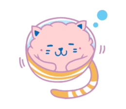 Cup Cat & Cake Cat sticker #13206882