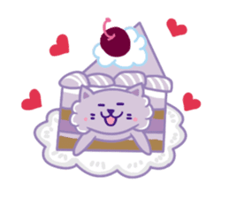 Cup Cat & Cake Cat sticker #13206892