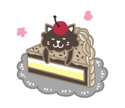 Cup Cat & Cake Cat sticker #13206897