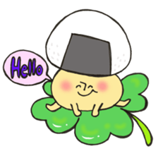 English version Mr. rice-ball mushroom3. sticker #13207063