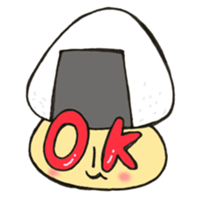 English version Mr. rice-ball mushroom3. sticker #13207067