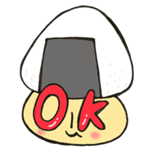 English version Mr. rice-ball mushroom3. sticker #13207067