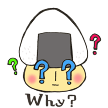 English version Mr. rice-ball mushroom3. sticker #13207074