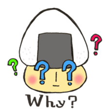 English version Mr. rice-ball mushroom3. sticker #13207074